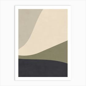 Abstract Waves - CV02 Art Print