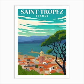 Saint Tropez France Art Print