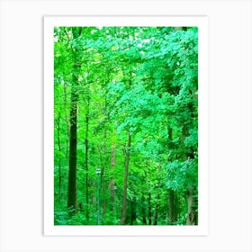 Greeness Art Print