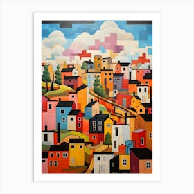 Suburban Abstract Minimalist 4 Art Print