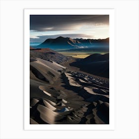 Sunrise In The Desert Art Print