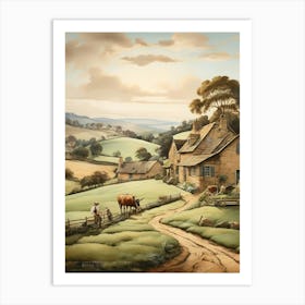 Country Cottage 17 Art Print