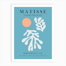 Floral matisse 12 Art Print