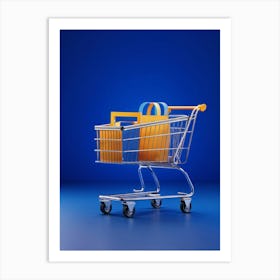 Create Shopping Cart And E Commerce Suite In A Thoroughly Modern Design Featuring Chrome Accents S 2 1 Art Print