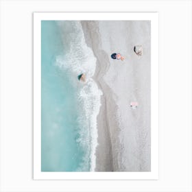 Aegean Love Aqua 1 Art Print