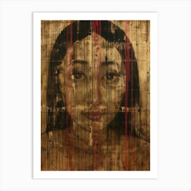 'Asian Woman' 2 Art Print