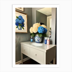 Hydrangeas 6 Art Print