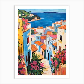 Otranto Italy 4 Fauvist Painting Art Print