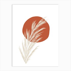 Grass And Sun Art Print