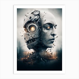 Cyborg Art Print