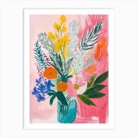 Bouquet Of Flowers 1 Art Print