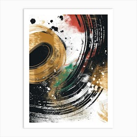 Abstract Swirl Canvas Print Art Print