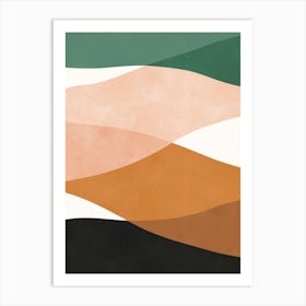 Contemporary modern art 51 Art Print