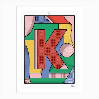 The Letter K Art Print