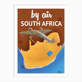 By Air South Africa Art Print