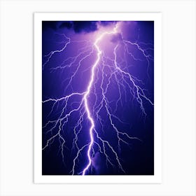 Lightning Bolt Art Print