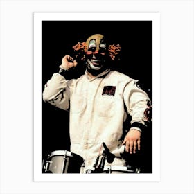 Clown Face slipknot band Art Print