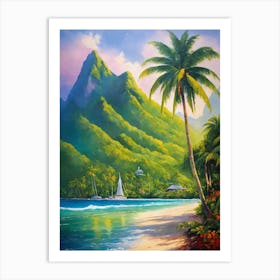 Tropical Paradise Art Print