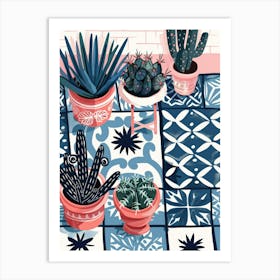 Cactus Garden 32 Art Print