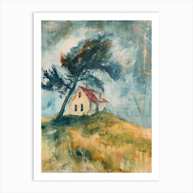 House On The Hill 21 Art Print