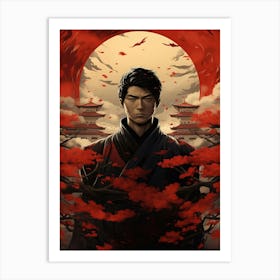 Samurai Warrior 6 Art Print