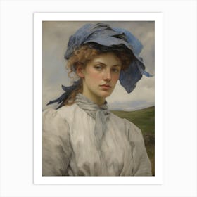 Victorian Countryside Portrait Art Print