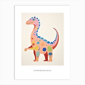 Nursery Dinosaur Art Camarasaurus 2 Poster Art Print