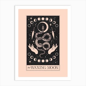The Waxing Moon Art Print