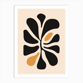 Abstract Flower 1 Art Print