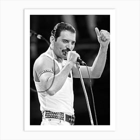 Freddie Mercury 2 Art Print