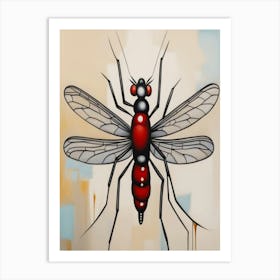 Mosquito Art Print