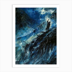 Lord Of The Waves Art Print