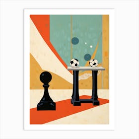 Game Of Chess Art Print