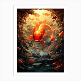 Koi Fish 2 Art Print