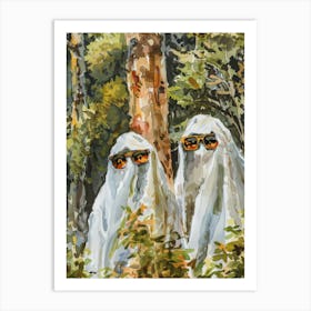 Ghosts In The Woods 3 Art Print