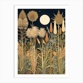 William Morris Print Moonlight In The Meadow Art Print