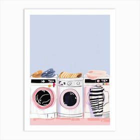 Laundry Room 7 Art Print