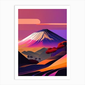 Bromo Tengger Semeru National Park Indonesia Pop MatisseII Art Print