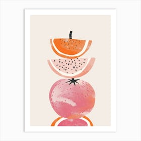 Fruit Stack Art Print