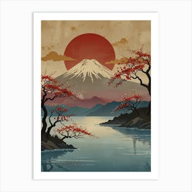 Mt Fuji 15 Art Print