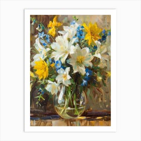 Flowers In A Vase 75 Art Print