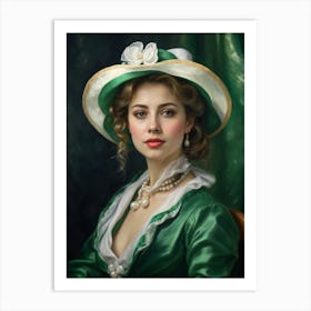 Victorian Woman 2 Art Print