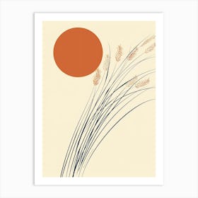 Stockholm Simplicity Minimalist Bauhaus Art Print