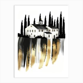 House On The Hill 4 Art Print