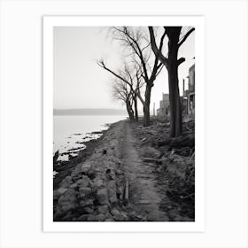 Gallipoli, Italy, Black And White Photography 1 Art Print