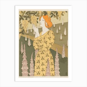 Maurice Verneuil S Laburnum And Foxgloves (1898), Maurice Pillard Verneuil Art Print