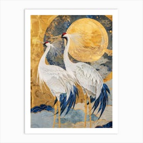 Cranes 2 Art Print