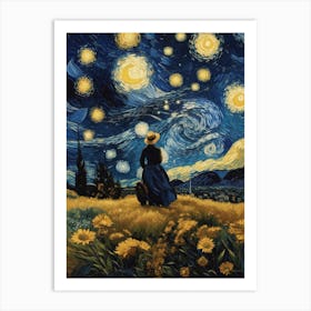 Starry Night 10 Art Print