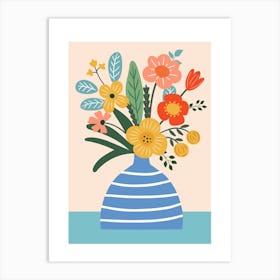 Vase Of Flowers Art Print