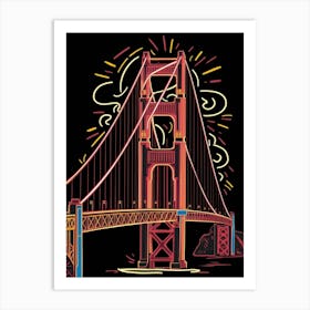 Golden Gate Bridge 2 Art Print